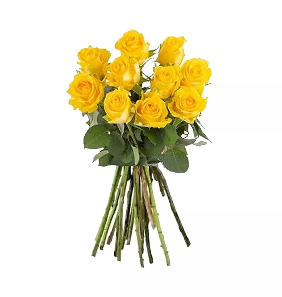 Joyful Yellow Petal Bouquet