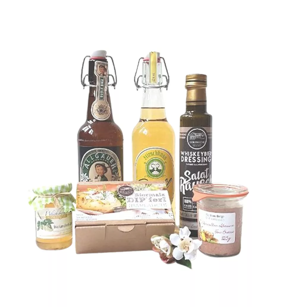 Gourmet Beer and Pear Liqueur Hamper