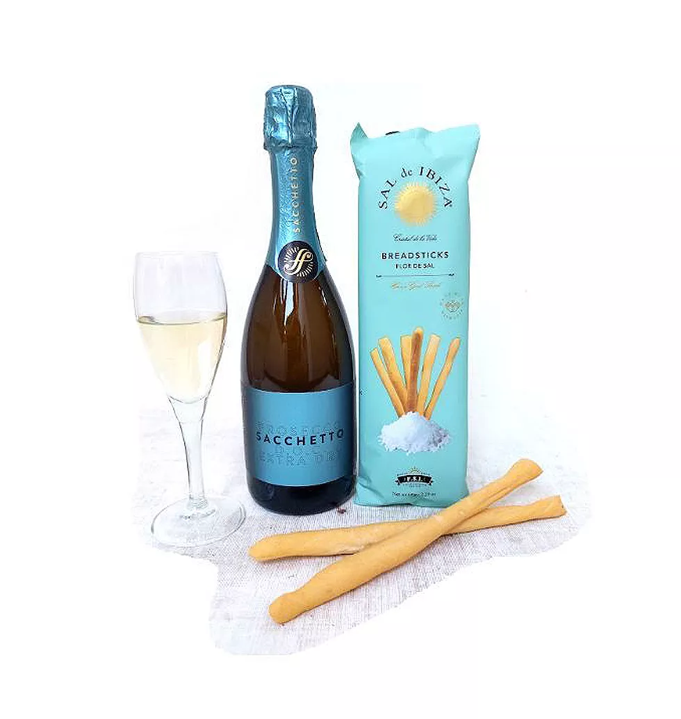 Bubbly & Breadstick Indulgence