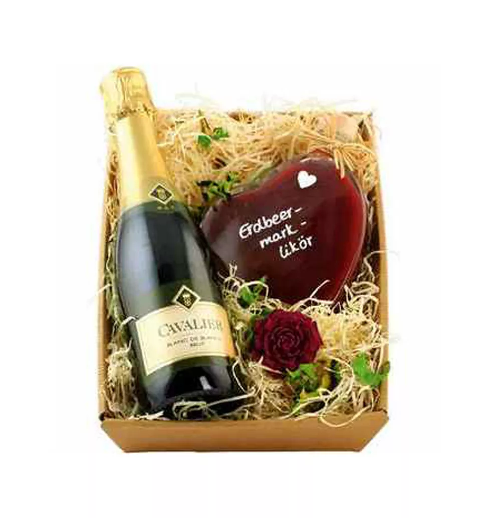 Elegant Cavalier Brut & Mousse Gift