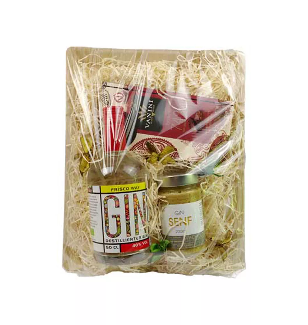 Organic Gin n Gourmet Treats Set