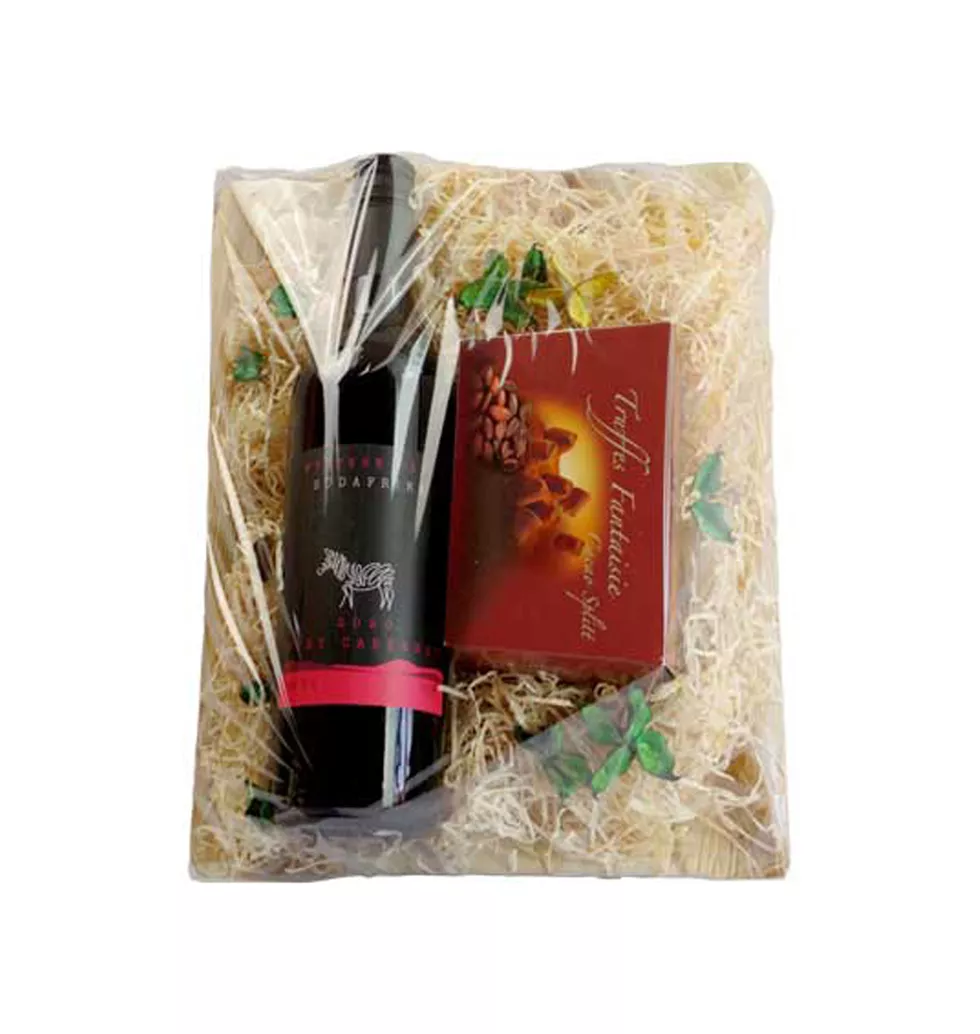 Wine & Truffle Treats Set