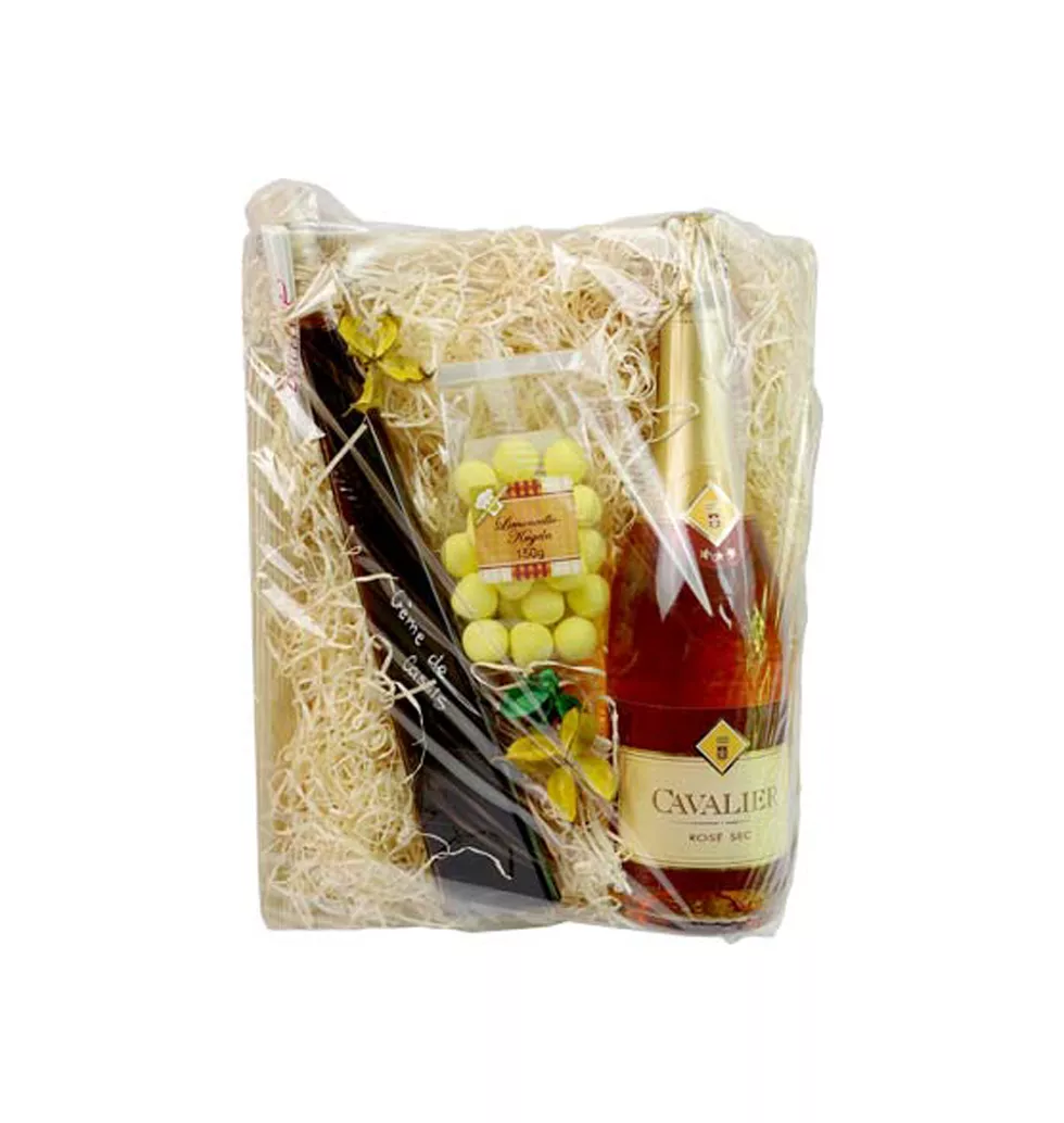 Elegant Rose & Sweet Treats Gift