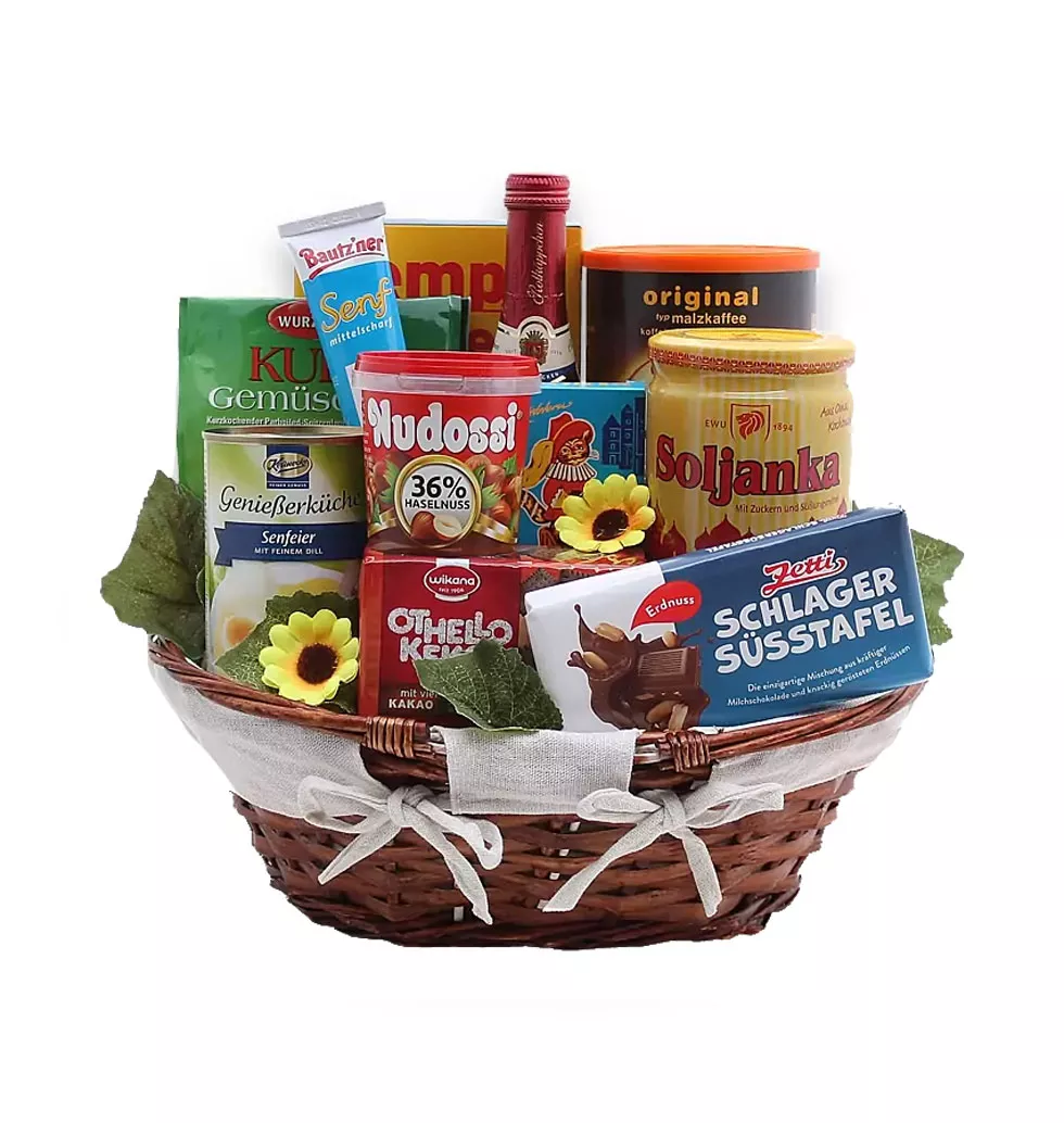 Nostalgic Delicacies Gift Basket