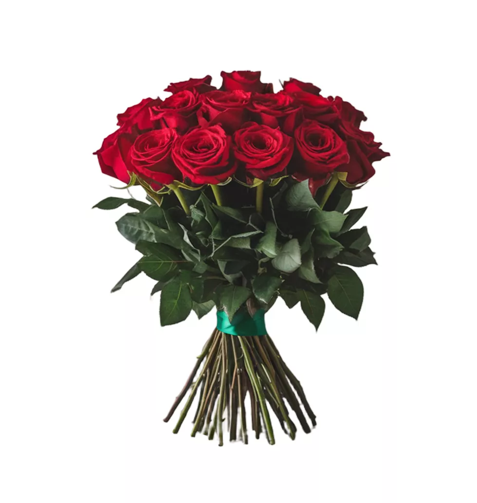 Red Romance Rose Bouquet