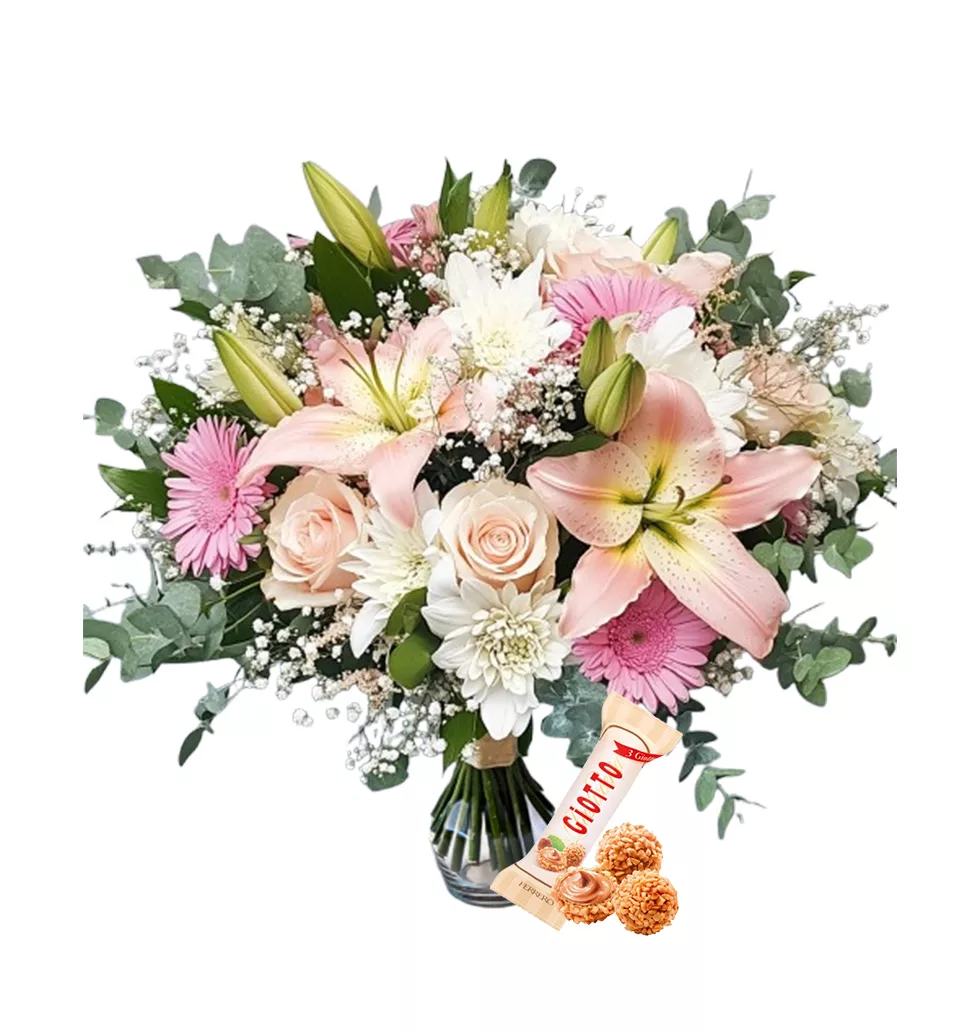 Floral Joy with Ferrero Giotto Set