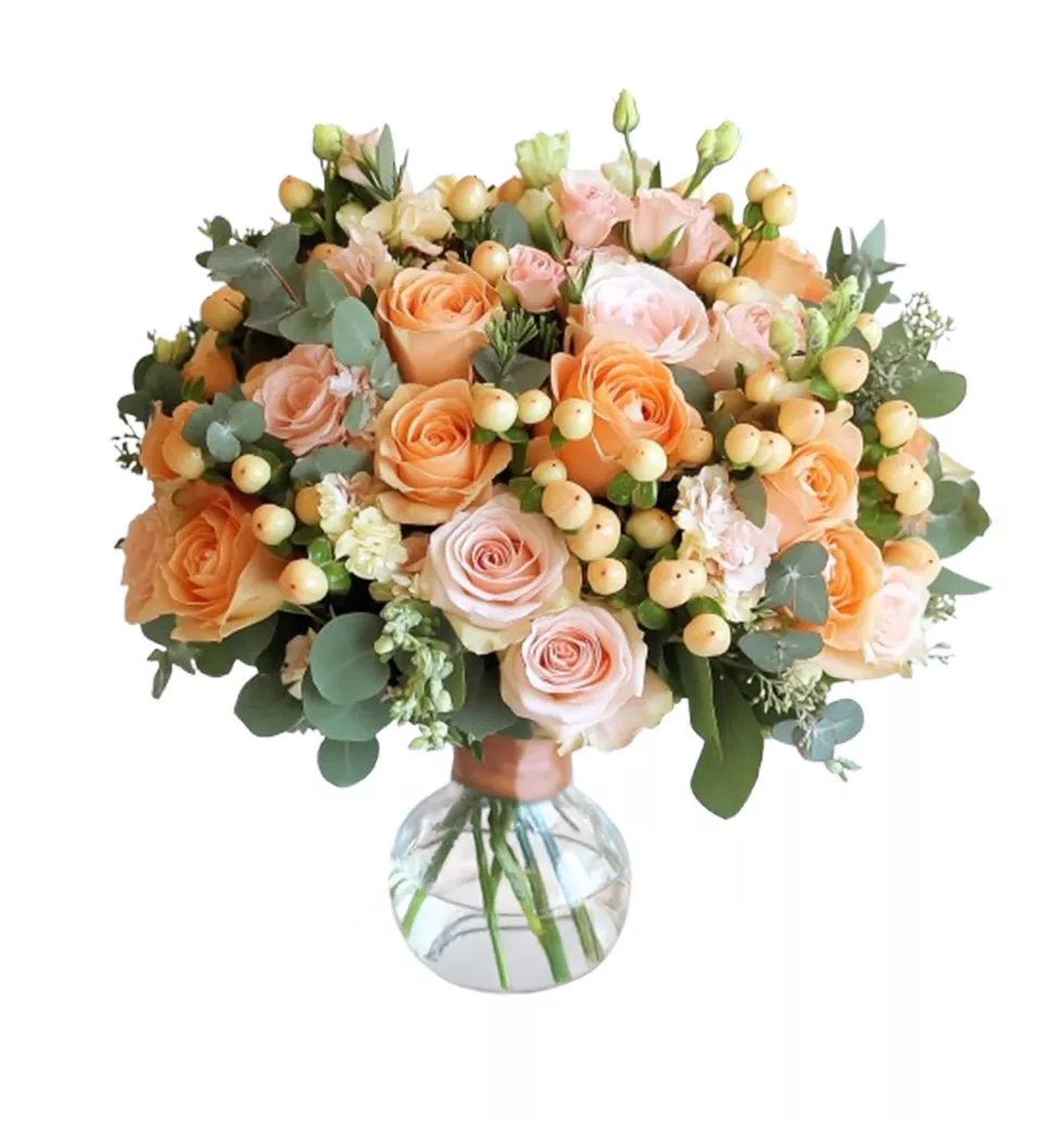 Mix Flower Arrangement in Vase